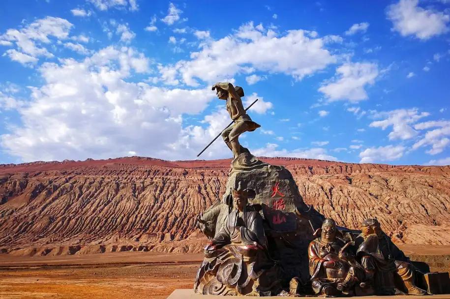 Flaming Mountains near Turpan